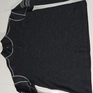 Kuhl Men's Charcoal Quarter-Zip 100% Merino Wool Sweater